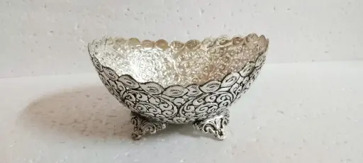 Silver Plated Lid Bowl