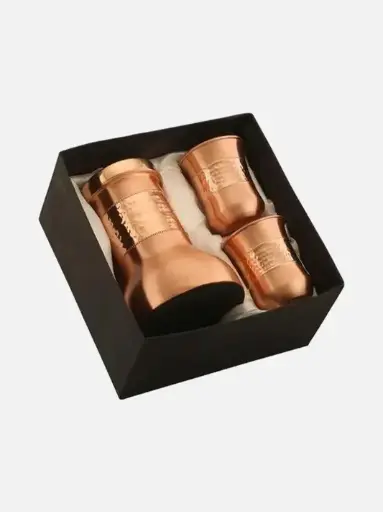 Copper Bedside Jar 2 Tone